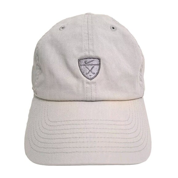 Nike Golf Distressed Strapback Gray Adjustable Hat Cap Baseball - Picture 1 of 12